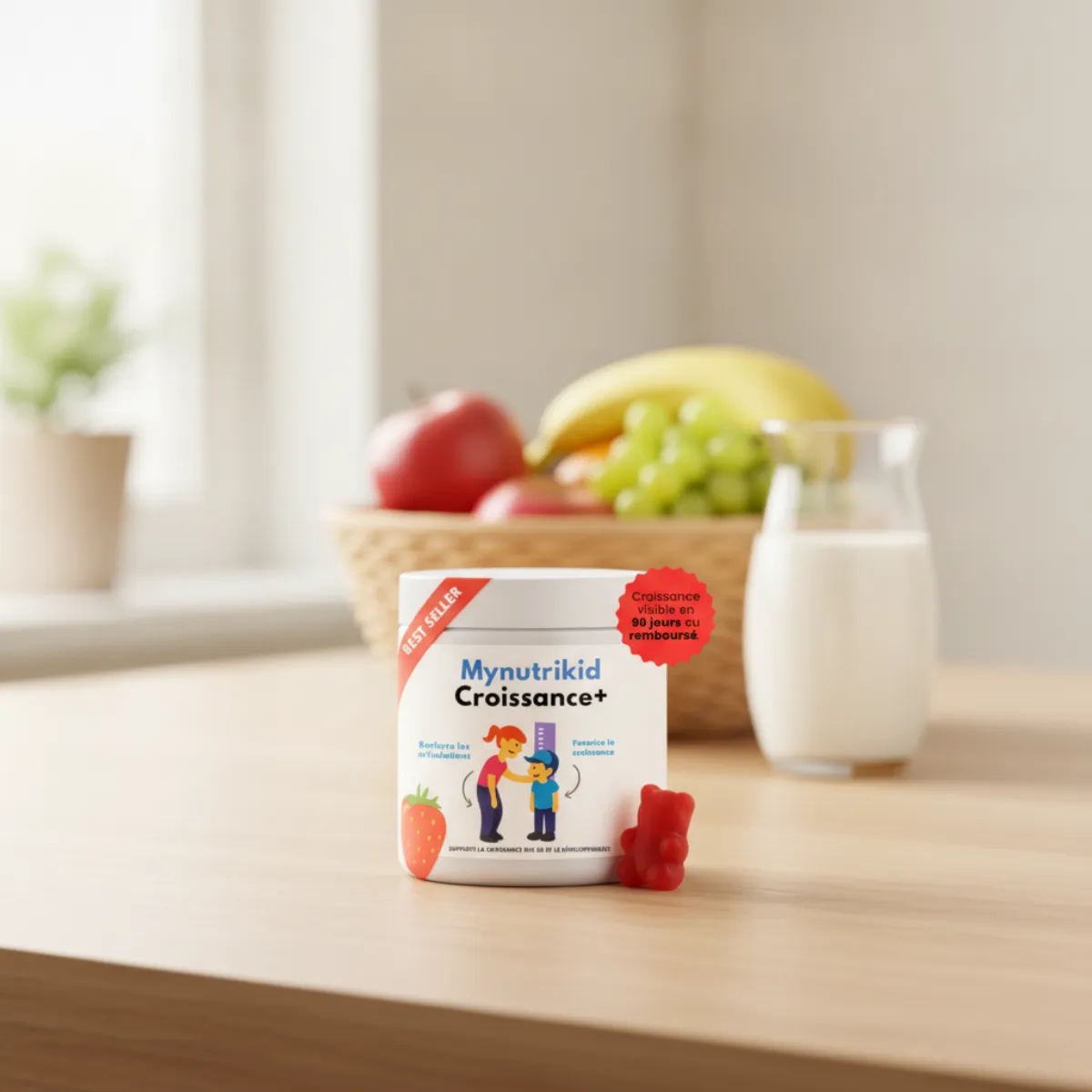 Gummies Croissance MyNutriKid avis : des bonbons ne font pas grandir